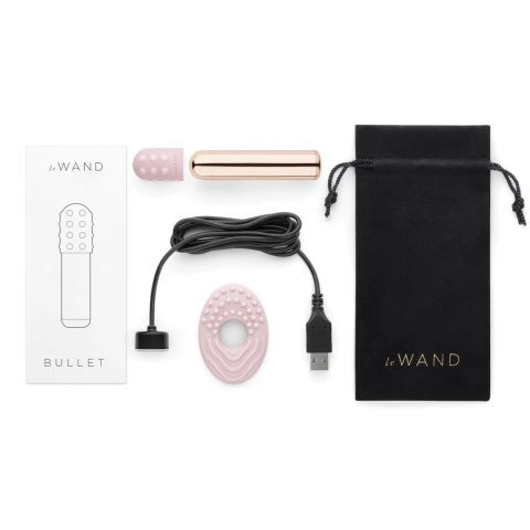Le Wand Bullet Rose Gold - kompaktowy model z 11 trybami pracy Le Wand Bullet Rose Gold - kompaktowy model z 11 trybami pracy