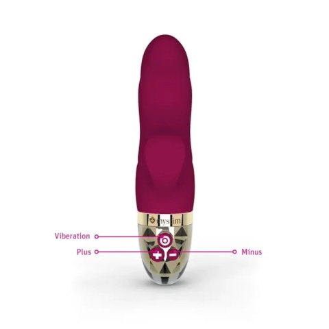 Mystim Hop Hop Bob Fuchsia - silikonowy model intymny, 16 cm, USB Mystim Hop Hop Bob Fuchsia - silikonowy model intymny, 16 cm, USB