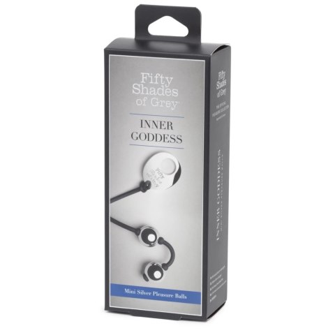 Fifty Shades of Grey Inner Goddess Mini - kulki Kegla, srebrne, 85g Fifty Shades of Grey Inner Goddess Mini - kulki Kegla, srebrne, 85g