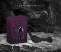 FeelzToys Zeus Black - Pierścień wibrujący z podwojnym napędem, czarny