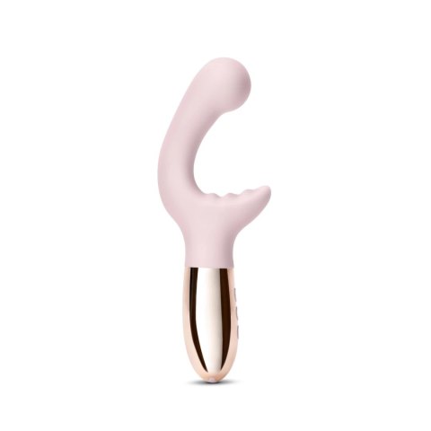 Le Wand XO Rose Gold - dwusilnikowy model z metalowo-silikonową obudową Le Wand XO Rose Gold - dwusilnikowy model z metalowo-silikonową obudową