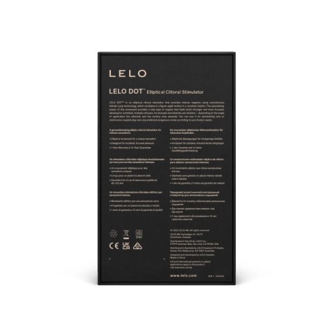Lelo Dot Aqua - Precyzyjna Maszyna Intymna z Technologią Infinite Loop Lelo Dot Aqua - Precyzyjna Maszyna Intymna z Technologią Infinite Loop