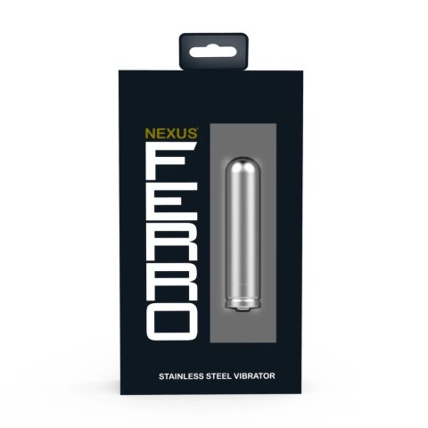 Nexus Ferro - wibrator ze stali nierdzewnej, 6 trybow, USB, wodoodporny Nexus Ferro - wibrator ze stali nierdzewnej, 6 trybow, USB, wodoodporny