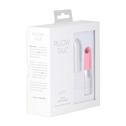 Pillow Talk Lusty Pink - Kompaktowy stymulator punktowy, silikon, USB Pillow Talk Lusty Pink - Kompaktowy stymulator punktowy, silikon, USB
