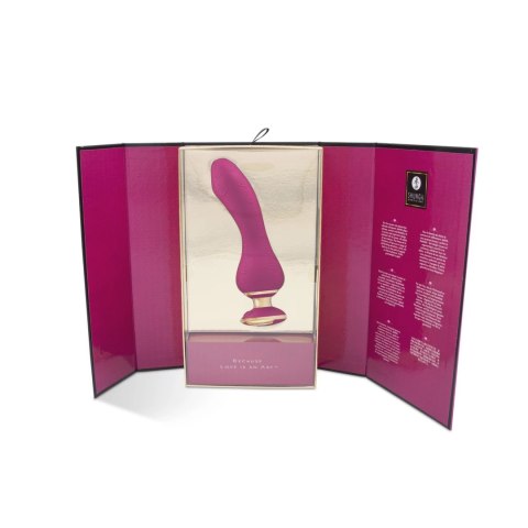 Shunga Sanya Raspberry - personalny masażer silikonowy 18,5 cm Shunga Sanya Raspberry - personalny masażer silikonowy 18,5 cm