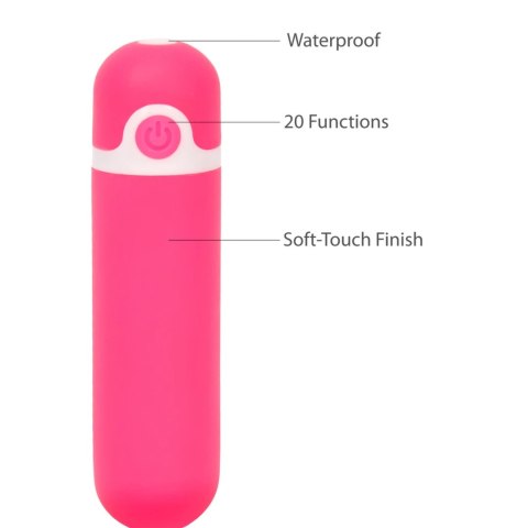 Wonderlust Purity Pink - kompaktowa maszyna wibracyjna, 20 trybow, USB Wonderlust Purity Pink - kompaktowa maszyna wibracyjna, 20 trybow, USB