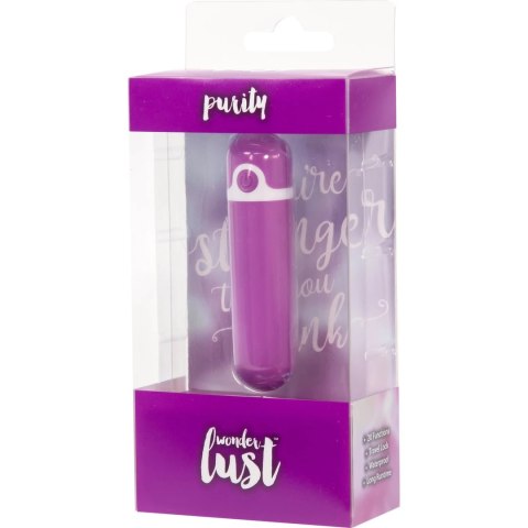 Wonderlust Purity Purple - Kompaktowy, Ładowalny Model 20 Funkcji Wonderlust Purity Purple - Kompaktowy, Ładowalny Model 20 Funkcji