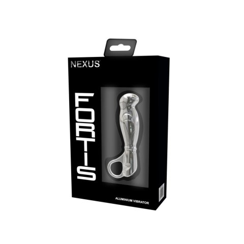 Nexus Fortis - aluminiowy masażer punktu P/G z wibracjami, wodoodporny Nexus Fortis - aluminiowy masażer punktu P/G z wibracjami, wodoodporny