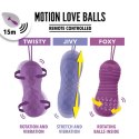 FeelzToys Motion Love Balls Jivy pilot wodoodporne 7 trybow 3.2x8.3cm