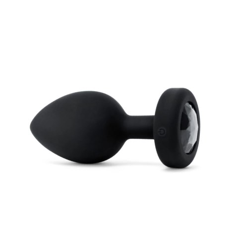 B-Vibe Jewel Plug XXL Black - zdalny system wibracyjny, silikon, USB B-Vibe Jewel Plug XXL Black - zdalny system wibracyjny, silikon, USB