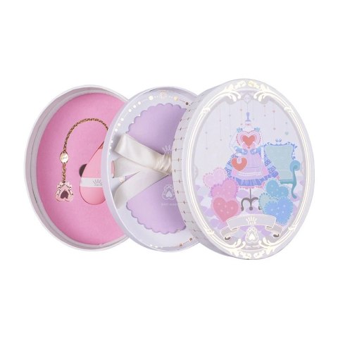 ZALO Baby Heart Strawberry Pink - masażer serduszko, silikon Softek ZALO Baby Heart Strawberry Pink - masażer serduszko, silikon Softek