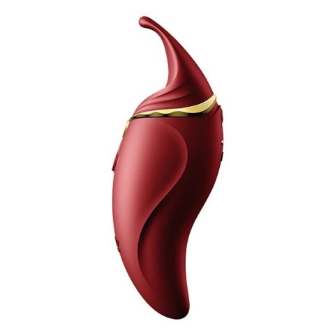 ZALO Hero Wine Red - masażer impulsowy PulseWave, silikon, IPX4 ZALO Hero Wine Red - masażer impulsowy PulseWave, silikon, IPX4