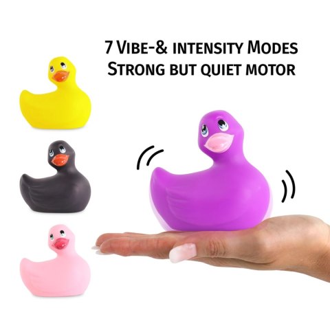Big Teaze Toys I Rub My Duckie 2.0 Classic Purple - masażer wodoodporny 7 trybow Big Teaze Toys I Rub My Duckie 2.0 Classic Purple - masażer wodoodporny 7 trybow