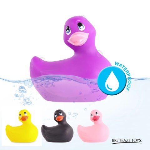 Big Teaze Toys I Rub My Duckie 2.0 Classic Purple - masażer wodoodporny 7 trybow Big Teaze Toys I Rub My Duckie 2.0 Classic Purple - masażer wodoodporny 7 trybow