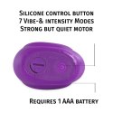 Big Teaze Toys I Rub My Duckie 2.0 Classic Purple - masażer wodoodporny 7 trybow