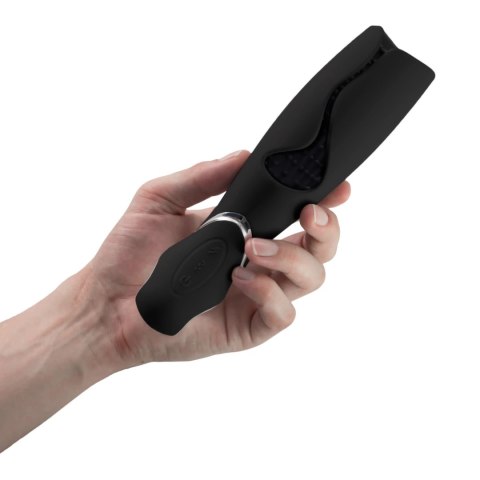 LoversPremium Vulcan Black - Wibrująca maszyna intymna, 10 trybow, USB LoversPremium Vulcan Black - Wibrująca maszyna intymna, 10 trybow, USB