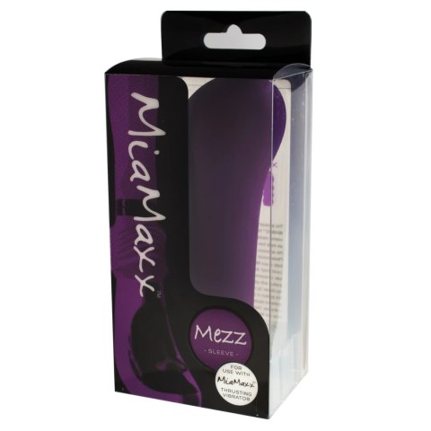 MiaMaxx Mezz Sleeve G-Spot Purple - Nakładka silikonowa do MiaMaxx, fioletowa MiaMaxx Mezz Sleeve G-Spot Purple - Nakładka silikonowa do MiaMaxx, fioletowa