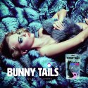 FeelzToys Bunny Tails Pink - korek ozdobny z futrzanym akcentem, 7 cm