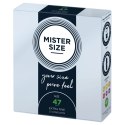 Mister Size Prezerwatywy 47 mm 3 sztuki - Dopasowany Komfort