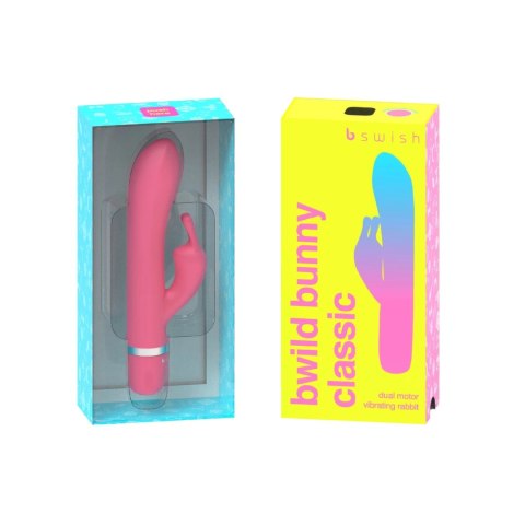 B Swish Bwild Classic Bunny Guava - silikonowy model z podwojnym napędem 15,2 cm B Swish Bwild Classic Bunny Guava - silikonowy model z podwojnym napędem 15,2 cm