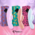 FeelzToys Lea Citrus silikonowy model dwusilnikowy 202mm pomarańczowy