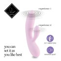 FeelzToys Lea Strawberry - silikonowy model dwusilnikowy wodoodporny