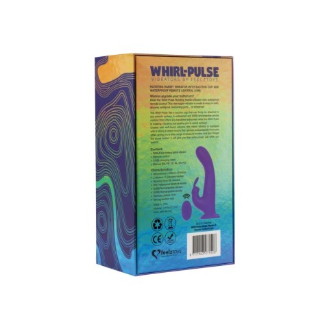 FeelzToys Whirl-Pulse Purple - silikonowy model z pilotem, 20 cm FeelzToys Whirl-Pulse Purple - silikonowy model z pilotem, 20 cm