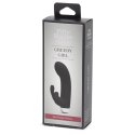 Fifty Shades of Grey Greedy Girl Mini Rabbit Wibrator USB, czarny, wodoodporny