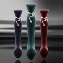 ZALO Queen Set Twilight Purple - Model z funkcją pulsacji i podgrzewania