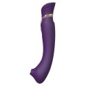 ZALO Queen Set Twilight Purple - Model z funkcją pulsacji i podgrzewania