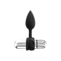 Bathmate Anal Training Plugs Vibe - zestaw silikonowych wibrujących korkow IPX7