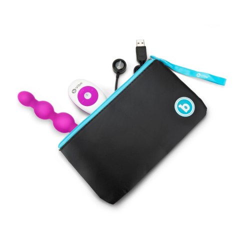 B-Vibe Triplet Fuchsia - Koraliki z funkcją wibracji i pilotem B-Vibe Triplet Fuchsia - Koraliki z funkcją wibracji i pilotem