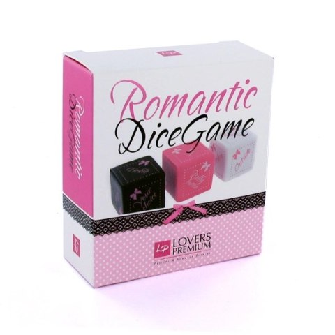 LoversPremium Dice Game Romantic - Zestaw Kości do Gry, 3 sztuki LoversPremium Dice Game Romantic - Zestaw Kości do Gry, 3 sztuki
