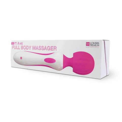 LoversPremium XL Full Body Massager Rożowy 29cm - wielofunkcyjny masażer LoversPremium XL Full Body Massager Rożowy 29cm - wielofunkcyjny masażer