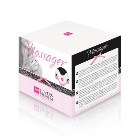 LoversPremium Massager masażer relaksacyjny LED 9x8,5 cm LoversPremium Massager masażer relaksacyjny LED 9x8,5 cm