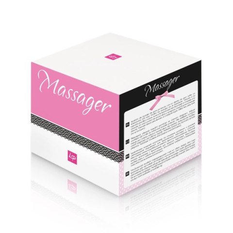 LoversPremium Massager masażer relaksacyjny LED 9x8,5 cm LoversPremium Massager masażer relaksacyjny LED 9x8,5 cm