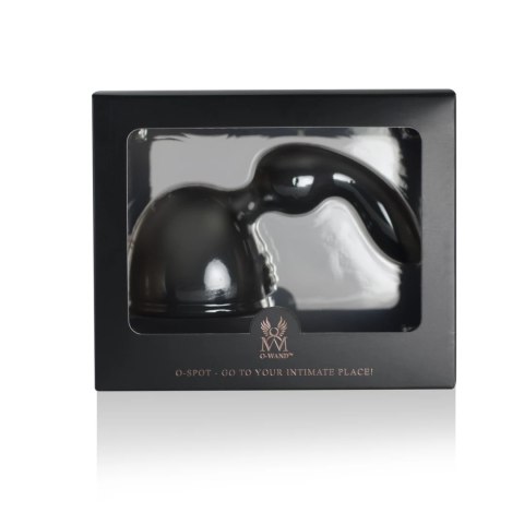 O-Wand O-Spot Black - anatomiczna nakładka do masażera, czarna O-Wand O-Spot Black - anatomiczna nakładka do masażera, czarna