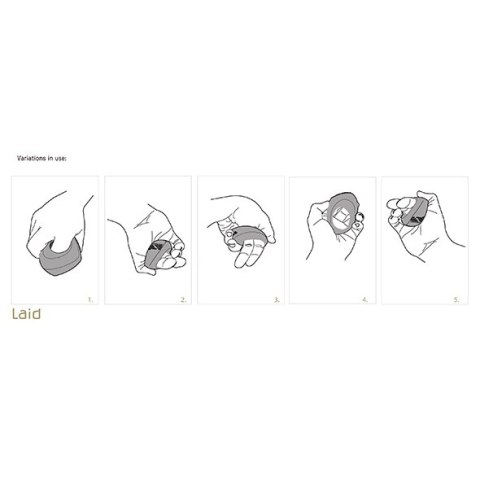 Laid C.1 Black model silikonowy z wibracjami, 3 tryby, wodoodporny Laid C.1 Black model silikonowy z wibracjami, 3 tryby, wodoodporny