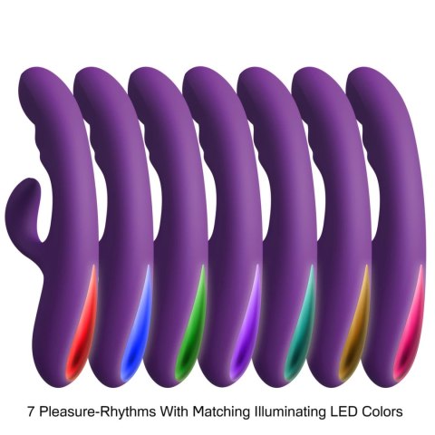 Kama Sutra Rhythm Lavani Purple - model z 3 silnikami, wodoodporny Kama Sutra Rhythm Lavani Purple - model z 3 silnikami, wodoodporny