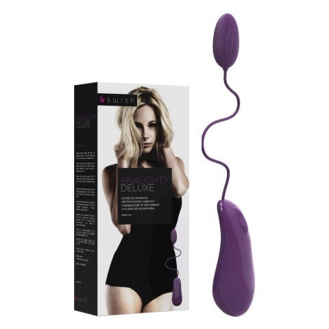 B Swish bnaughty Deluxe Royal Purple - bezprzewodowa kapsuła wibracyjna 6 trybow B Swish bnaughty Deluxe Royal Purple - bezprzewodowa kapsuła wibracyjna 6 trybow