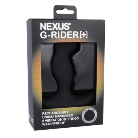 Nexus G-Rider+ Black masażer prostaty z 6 trybami wibracji USB Nexus G-Rider+ Black masażer prostaty z 6 trybami wibracji USB