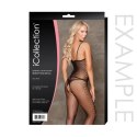 ICollection Bodystocking Crotchless One Size - siateczkowy kostium