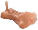 Pipedream PET Męski Tors Anatomiczny Model Fanta Flesh 68 cm 16 kg