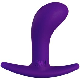 Fun Factory Bootie Small - korek anatomiczny silikonowy fioletowy 7,5 cm