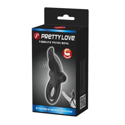 PIERŚCIEŃ PRETTY LOVE - VIBRANT PENIS RING PIERŚCIEŃ PRETTY LOVE - VIBRANT PENIS RING