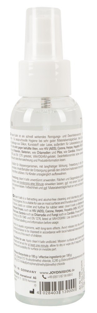 ŚRODEK DO CZYSZCZENIA CLEAN'N'SAFE 100 ML ŚRODEK DO CZYSZCZENIA CLEAN'N'SAFE 100 ML