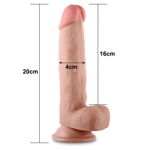 8'' SLIDING-SKIN DILDO 8'' SLIDING-SKIN DILDO