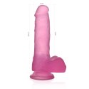 DILDO 7'' JELLY STUDS RÓŻOWE DILDO 7'' JELLY STUDS RÓŻOWE