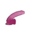 DILDO 7'' JELLY STUDS RÓŻOWE DILDO 7'' JELLY STUDS RÓŻOWE