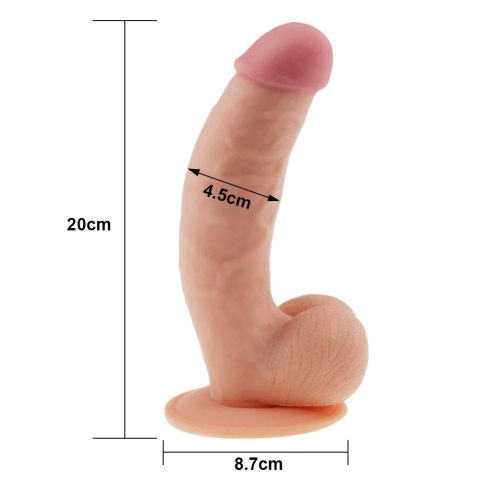 DILDO 8.5 THE ULTRA SOFT DUDE DILDO 8.5 THE ULTRA SOFT DUDE